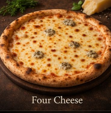 Pizza ai quattro formaggi