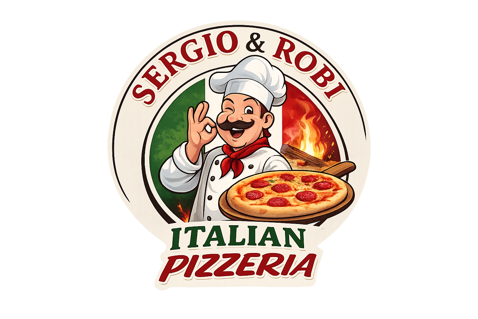Sergio & Robi's Pizzeria logo