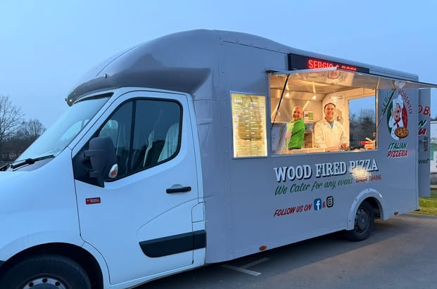Wood fired pizza oven